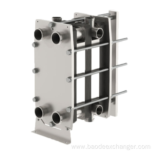 Gasket Plate Heat Exchanger For Cooling Process